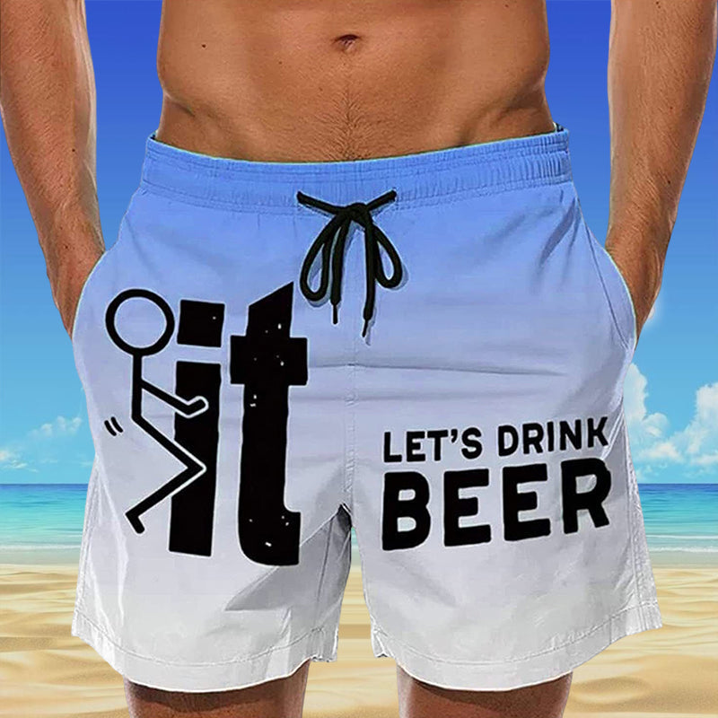 Heren zwembroek Fabio, klaar voor het strand en zwemplezier. Trendy Hawaii badmode met comfortabele pasvorm.
