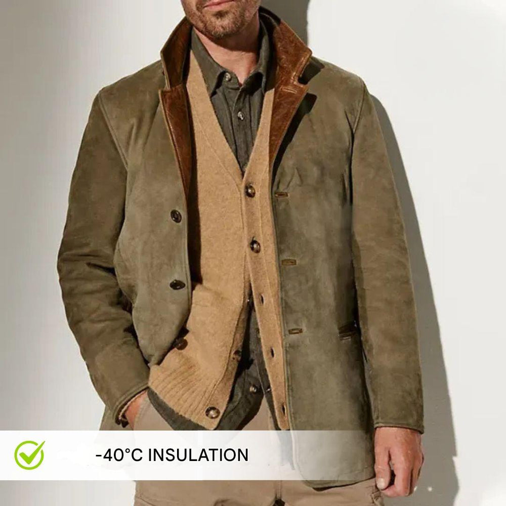 Stijlvol heren colbert Leandro, ideaal als casual herfst blazer voor een moderne look.
