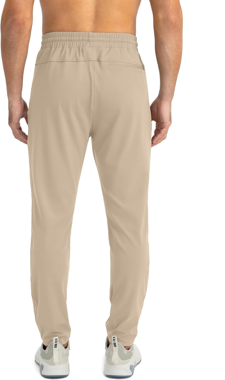 Stijlvolle sportbroek Noah, speciaal voor heren, comfortabele tapered fit.