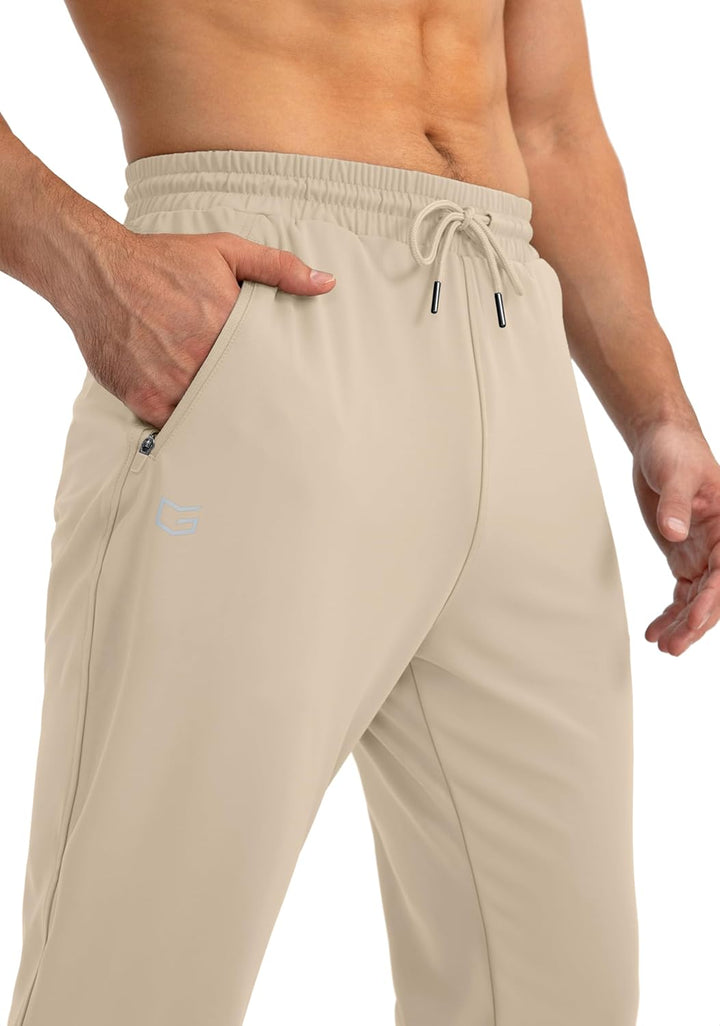 Zachte katoenmix heren joggingbroek Noah, met een perfecte tapered pasvorm.