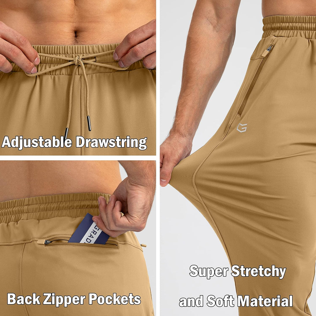 Zachte heren vrijetijdsbroek Noah, katoenmix, met een slanke tapered fit.