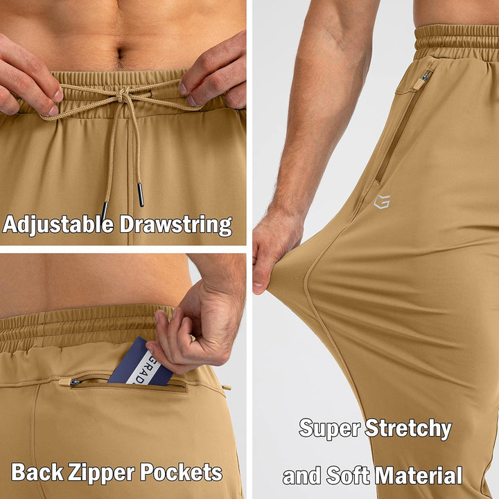 Zachte heren vrijetijdsbroek Noah, katoenmix, met een slanke tapered fit.