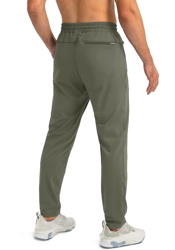 Zachte katoenmix herenbroek Noah, ideaal voor comfort, met tapered fit.