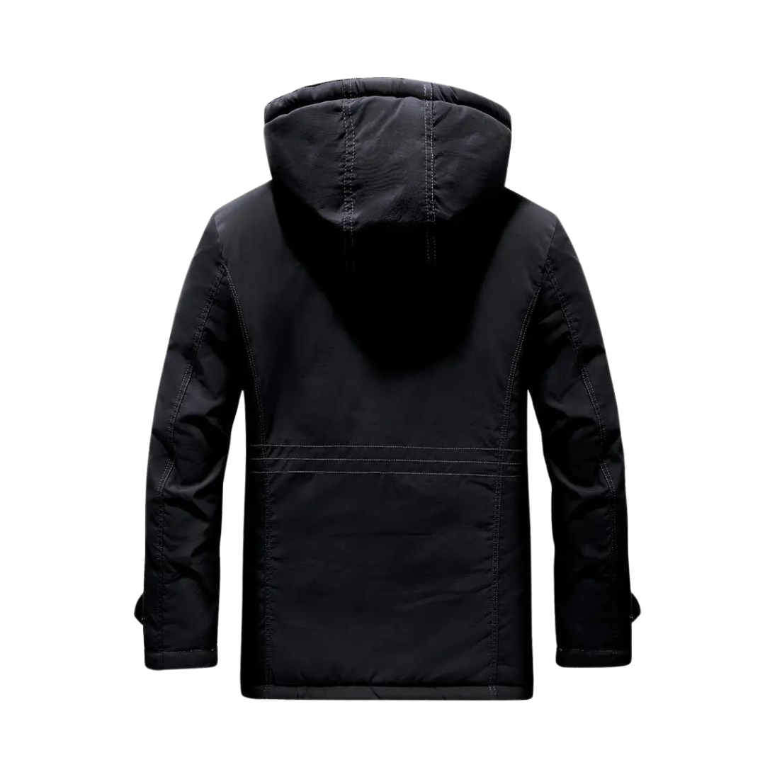 Kaspar heren outdoorjack met warme voering, waterdicht en winddicht. Kwaliteits buitenkleding voor mannen.