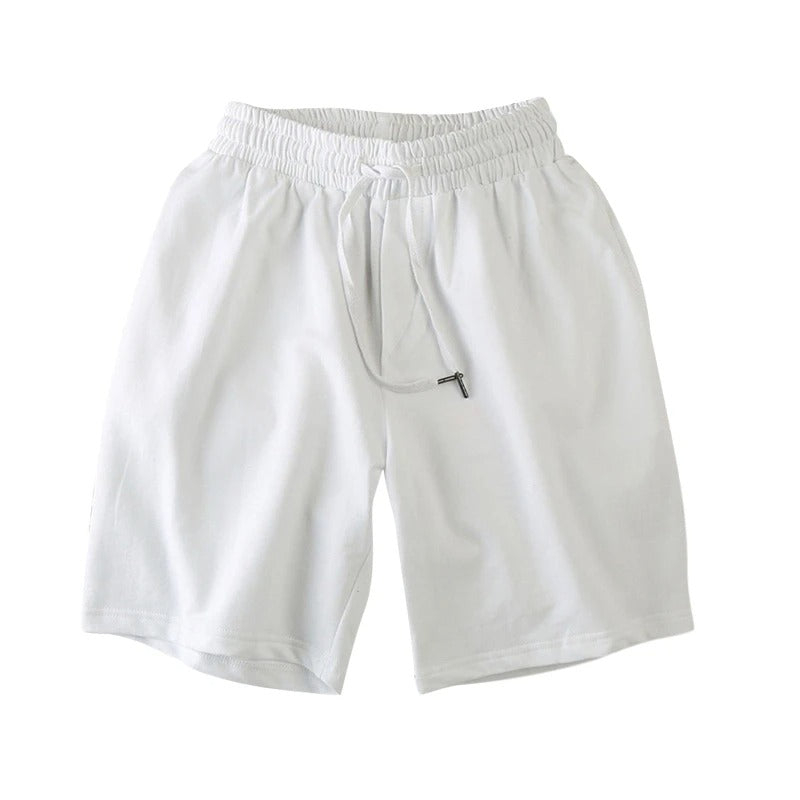 Lichtgewicht heren sportshorts Kiano; ademend en elastisch, ideaal voor gym en actieve zomerkleding.