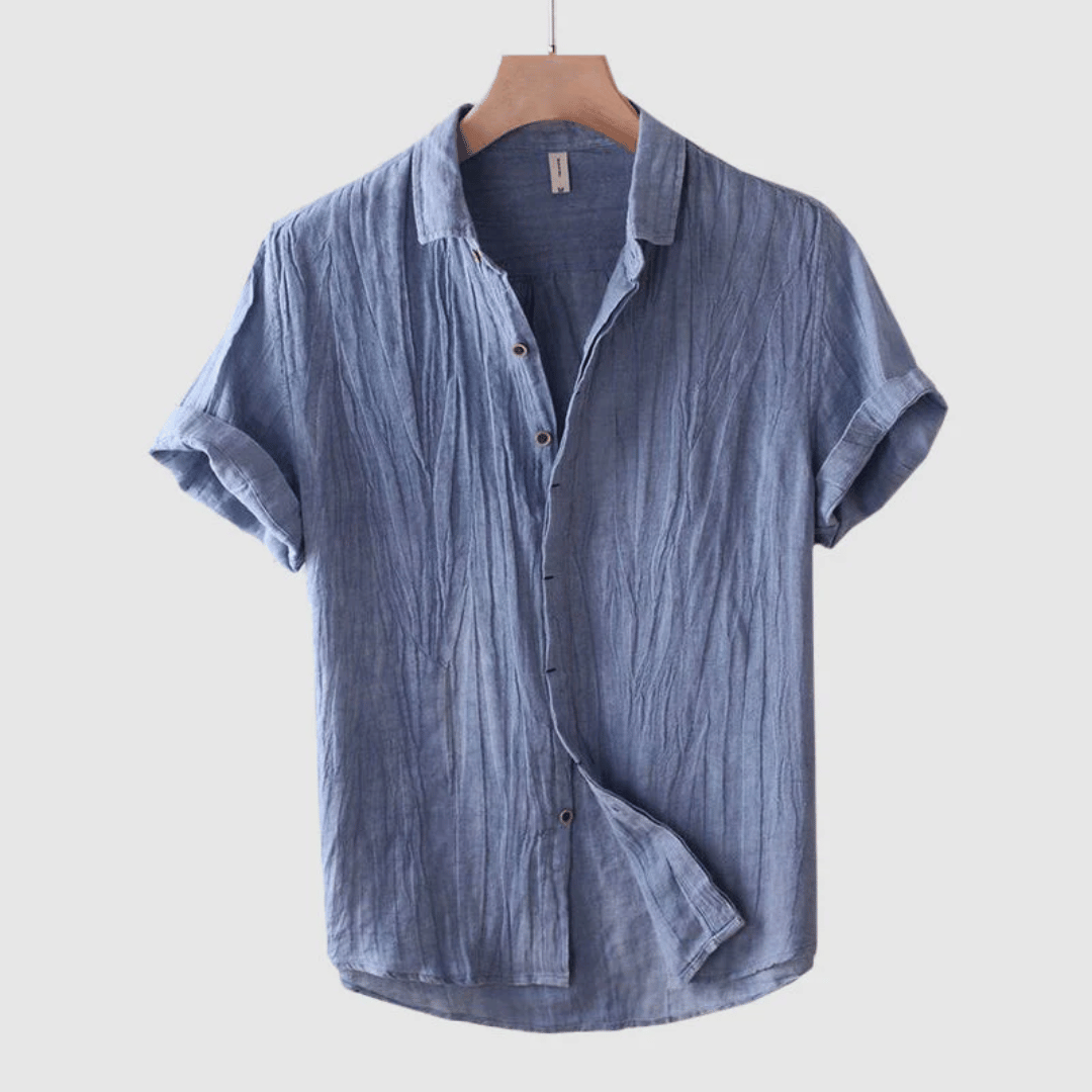 Heren klassiek overhemd in tijdloos design, ademend voor dagelijks comfort en stijlvolle uitstraling.