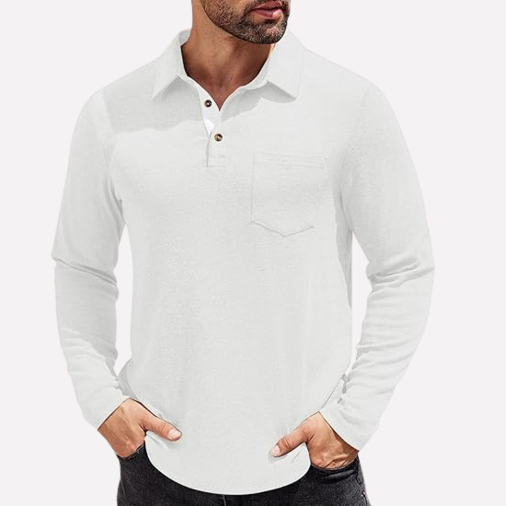 Comfortabel heren T-shirt met ronde hals, ideaal voor casual outfits en een ontspannen stijl.