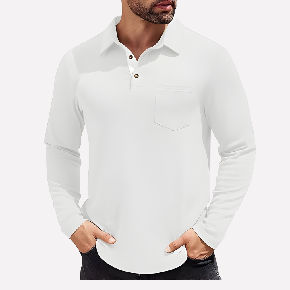 Stijlvol heren T-shirt met klassieke ronde hals, een onmisbaar basisstuk voor je garderobe.