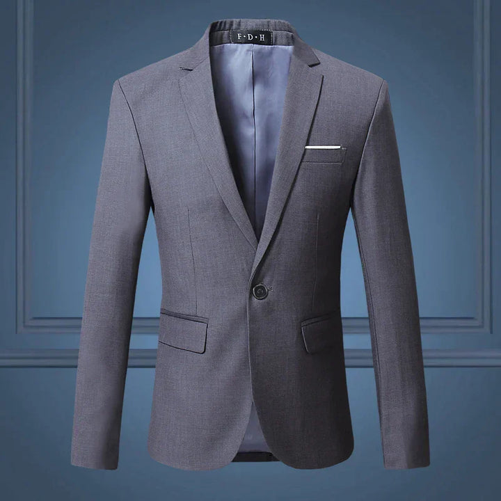 Heren klassieke blazer Maxim, tijdloos elegant voor zakelijke of casual chic outfits.