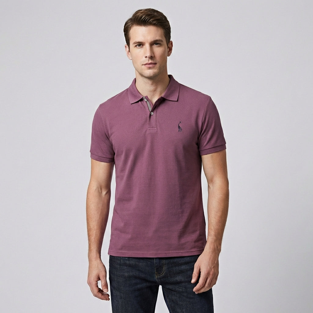 Heren Klassieke Polo: Tijdloos stijlvol poloshirt, comfortabel en casual voor diverse herenmode gelegenheden.