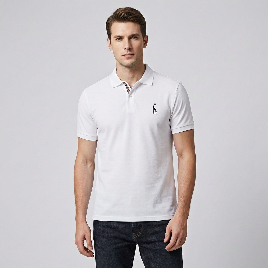 De perfecte pasvorm van de klassieke herenpolo, comfortabel en stijlvol voor een tijdloze herenmode look.