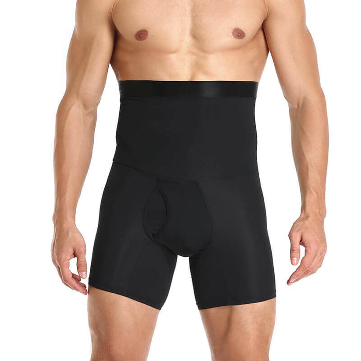 Heren MaxFit compressie boxershort voor een slanke taille en strakke buik, comfortabele vormende onderkleding.