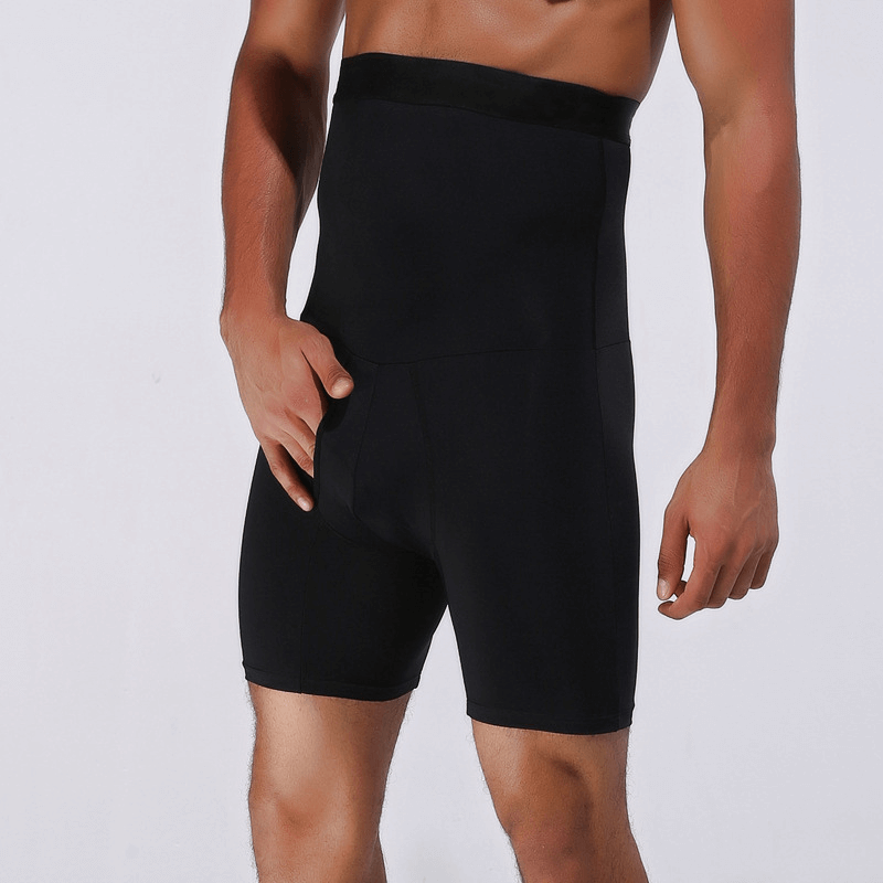 Vormende boxershort voor heren, strakke compressie stof, slanke taille en buik effect. MaxFit comfort.