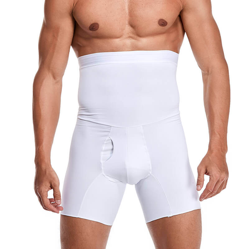 MaxFit compressie boxershort voor mannen, biedt vormgeving en ondersteuning aan taille en buik, ademend comfort.