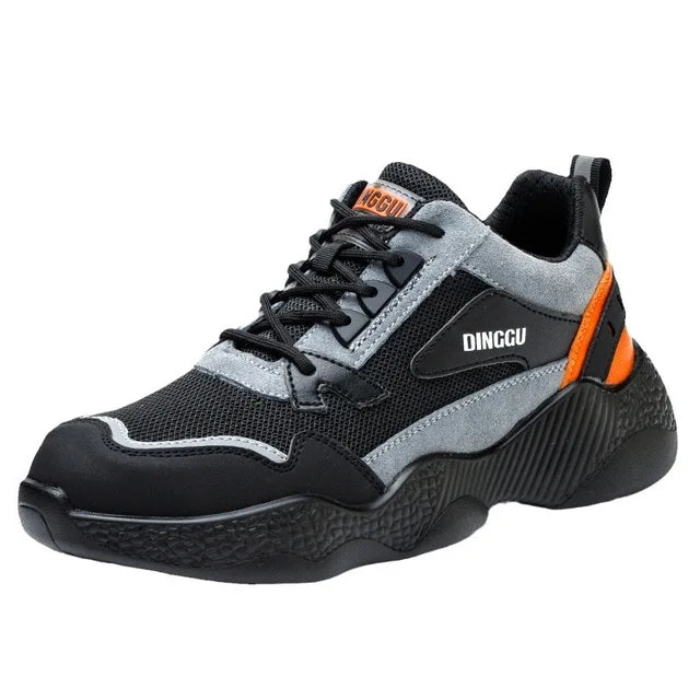 Lichtgewicht en duurzame MaxProtect heren veiligheidssneakers, ideaal voor de moderne vakman die comfort zoekt.
