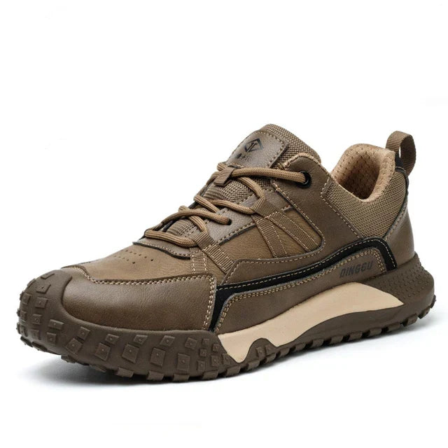 Heren MaxProtect orthopedische sneakers: comfort, stalen neus en bescherming, de perfecte werkschoen voor elke vakman.
