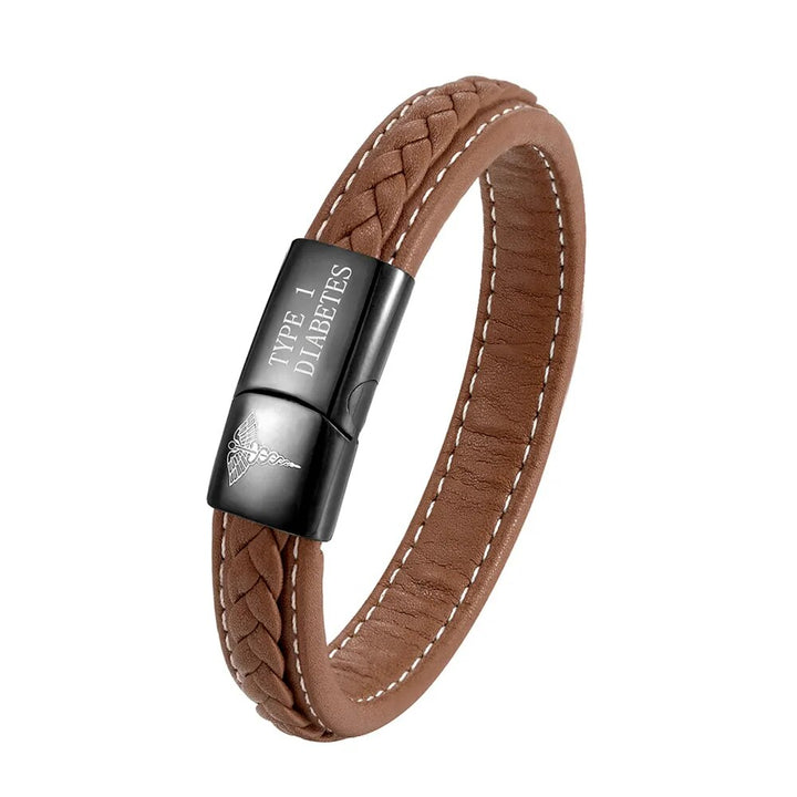 Heren armband bloedverdunners. Medische ID sieraden, hypoallergeen en comfortabel voor dagelijks gebruik.