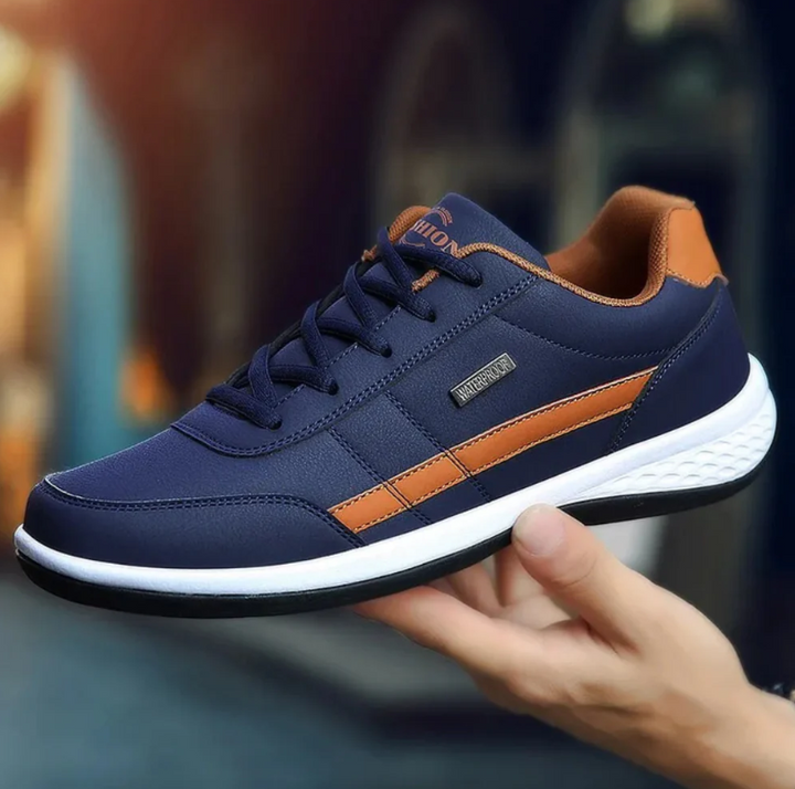 Heren orthopedische comfort sneakers Luca, ideaal voor voetondersteuning en pijnverlichting bij actieve levensstijl.