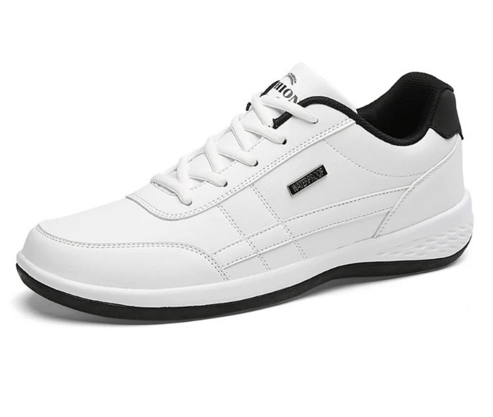 Blauwe Luca orthopedische herensneakers: lichtgewicht, antislip en comfortabel voor dagelijks gebruik.