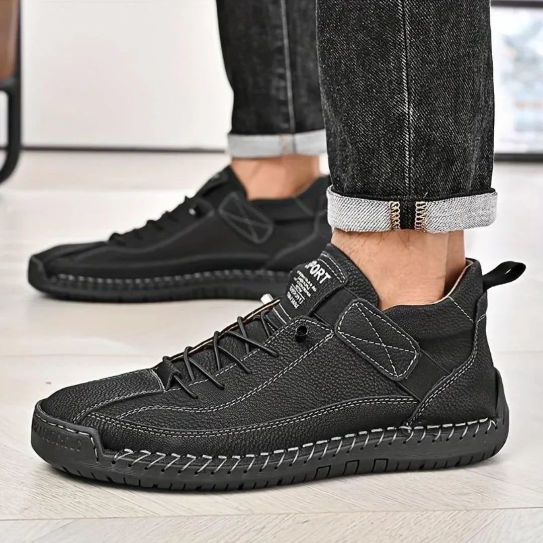 Wandelcomfort gegarandeerd met deze orthopedische heren loafers voor elke stap.