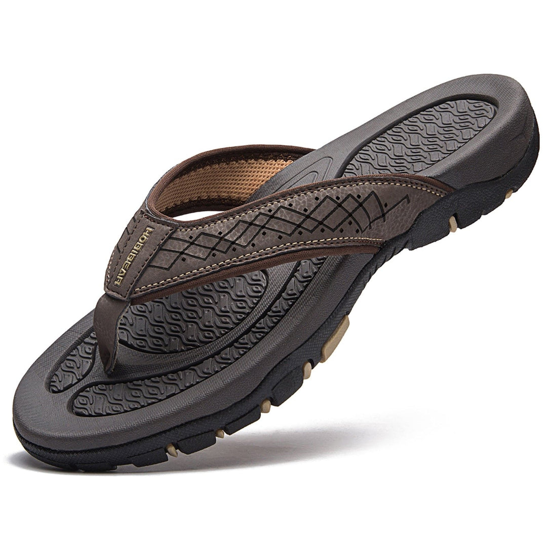 Heren orthopedische slippers voor comfort en voetondersteuning, ideaal voor gezonde voeten.