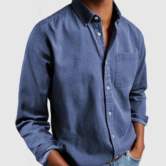 Comfortabel heren overhemd, regular fit, een must-have voor casual en zakelijke mannenmode.