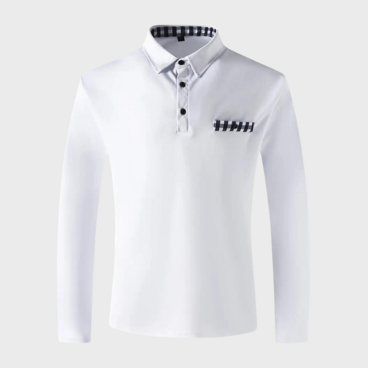 Heren shirt Oliver lange mouwen, comfortabele pasvorm en hoogwaardige kwaliteit.