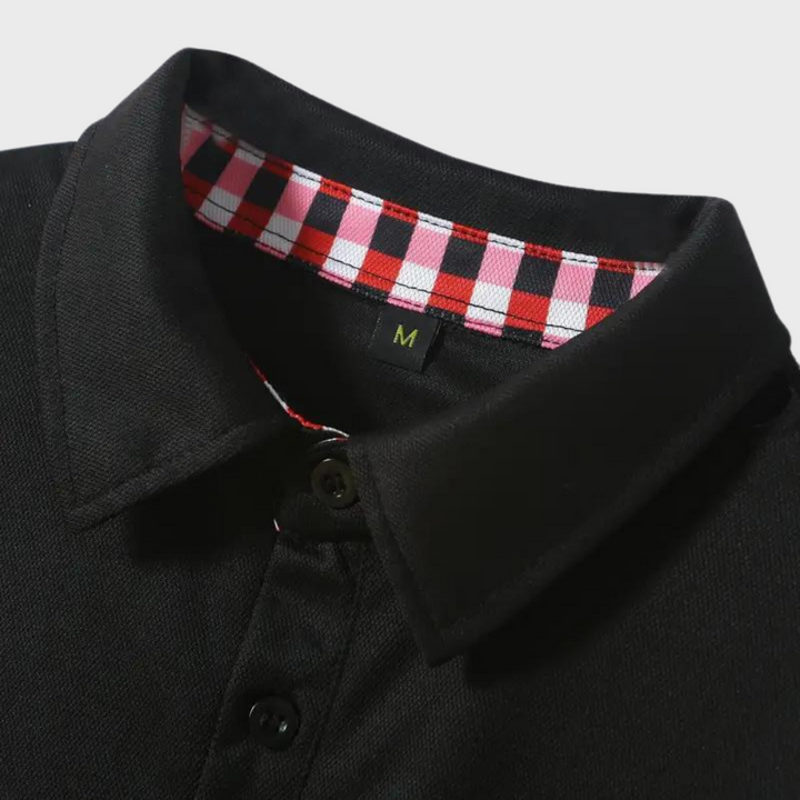 Stijlvolle Oliver heren polo met lange mouwen, veelzijdig en comfortabel.