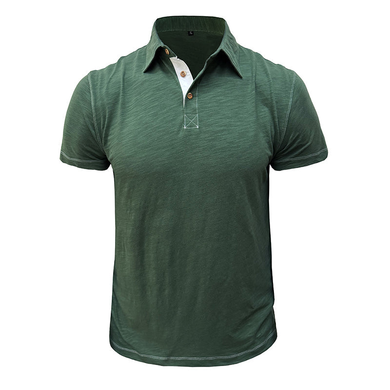 Cadeau-idee: Comfortabel heren poloshirt van zacht katoen, klassieke polo.