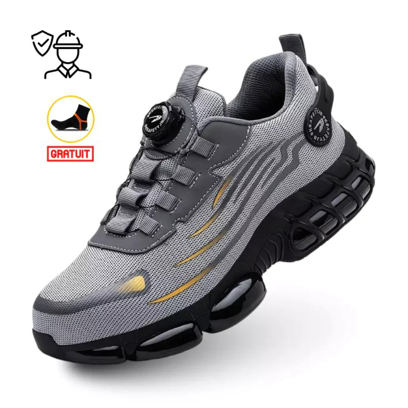 Comfortabele heren veiligheidsschoenen ProGuard, met stalen neus voor maximale bescherming en langdurig draagcomfort.