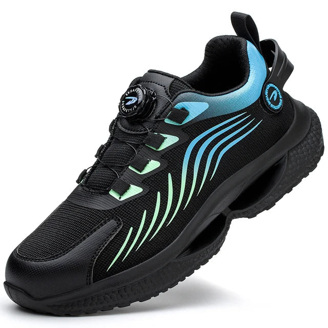 Robuuste ProGuard werkschoenen voor heren, voorzien van stalen neus en antislip, voor veilige grip op elke ondergrond.