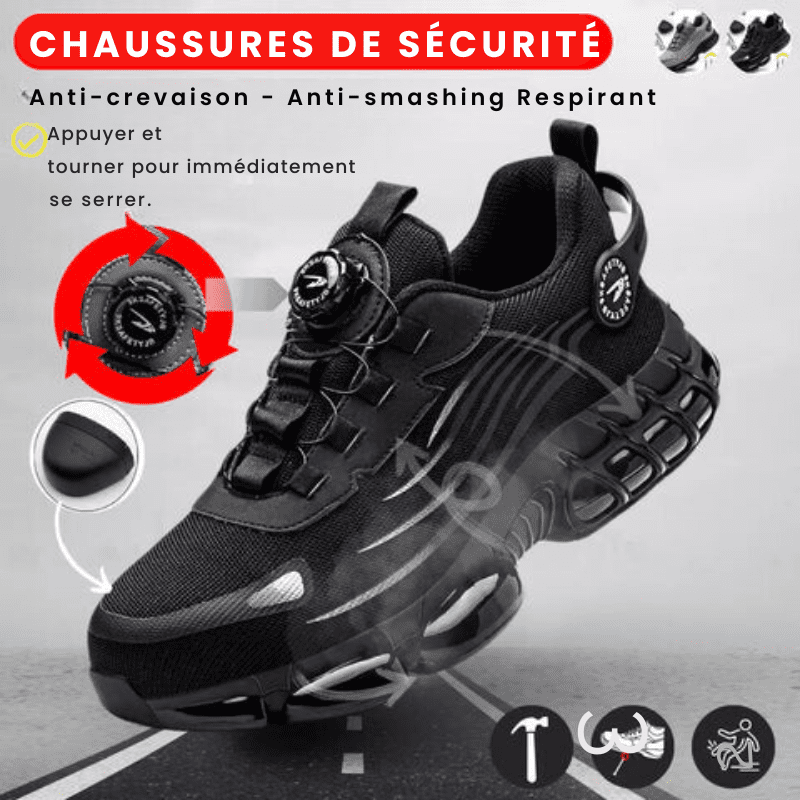 Antislipzool van ProGuard werkschoenen, voor veilige beweging en stabiliteit in uitdagende werkomgevingen.