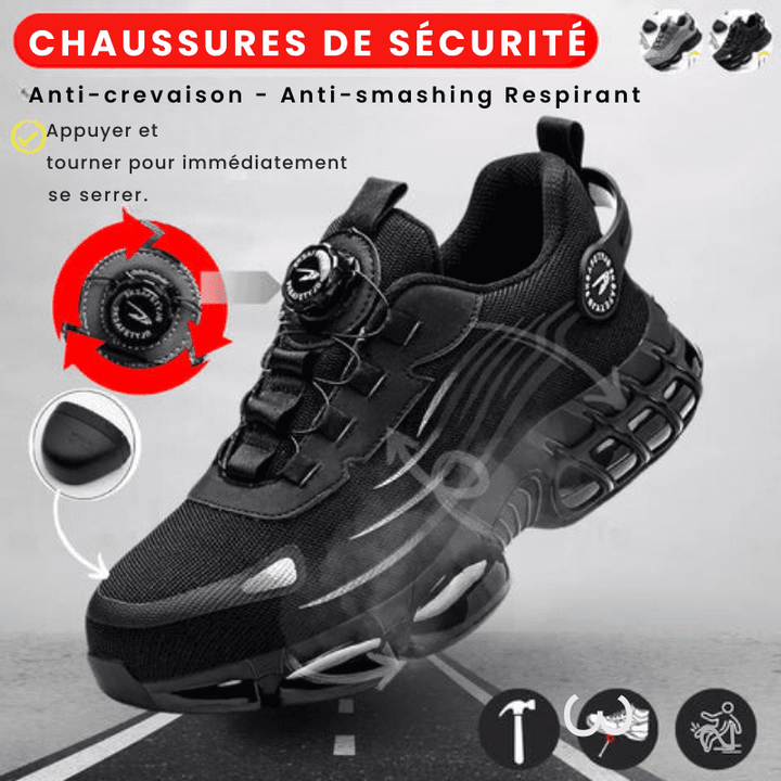 Antislipzool van ProGuard werkschoenen, voor veilige beweging en stabiliteit in uitdagende werkomgevingen.