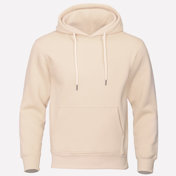 Moderne heren pullover hoodie met kangoeroezak, ideaal voor een relaxte en eigentijdse stijl.