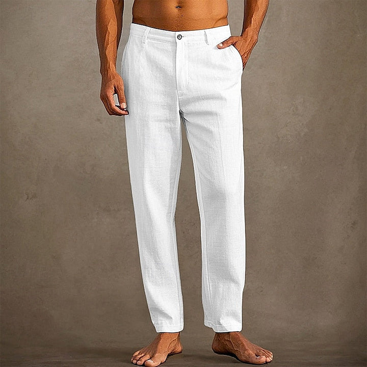 Heren relaxed fit chino broek, comfortabel en stijlvol voor dagelijks casual gebruik met rechte pijpen.