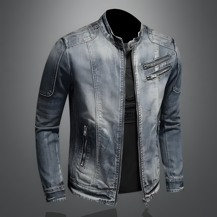 Stijlvol heren jeansjack, perfecte bovenkleding voor herenmode, tijdloos en veelzijdig voor een coole casual look.