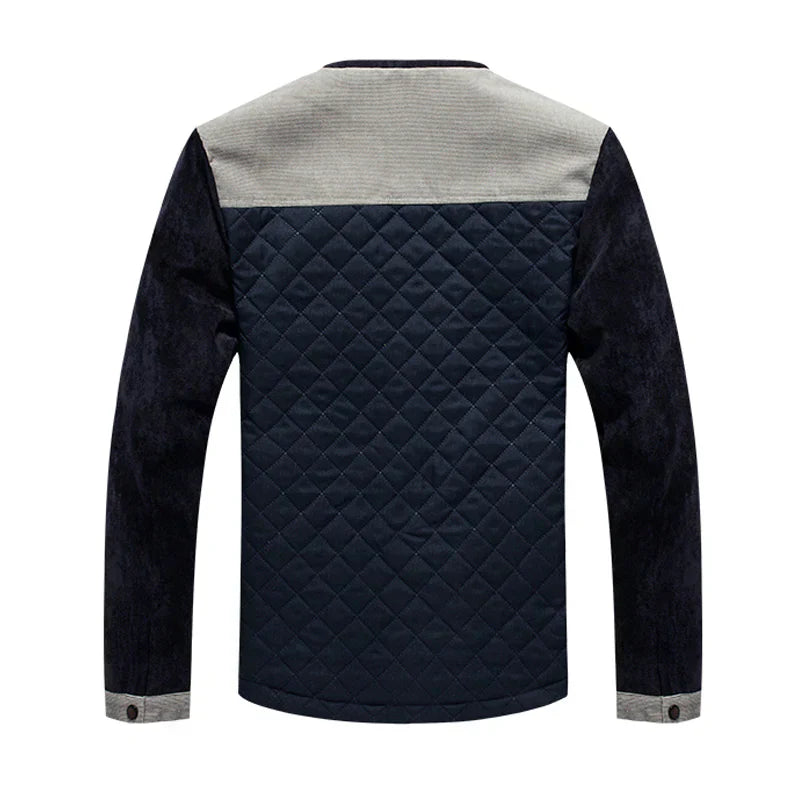 Trendy heren windjack Orlando, een retro jas met staande kraag en slim fit voor elke man.