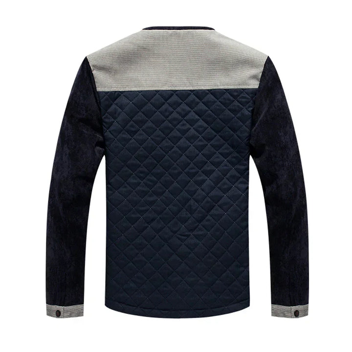 Trendy heren windjack Orlando, een retro jas met staande kraag en slim fit voor elke man.