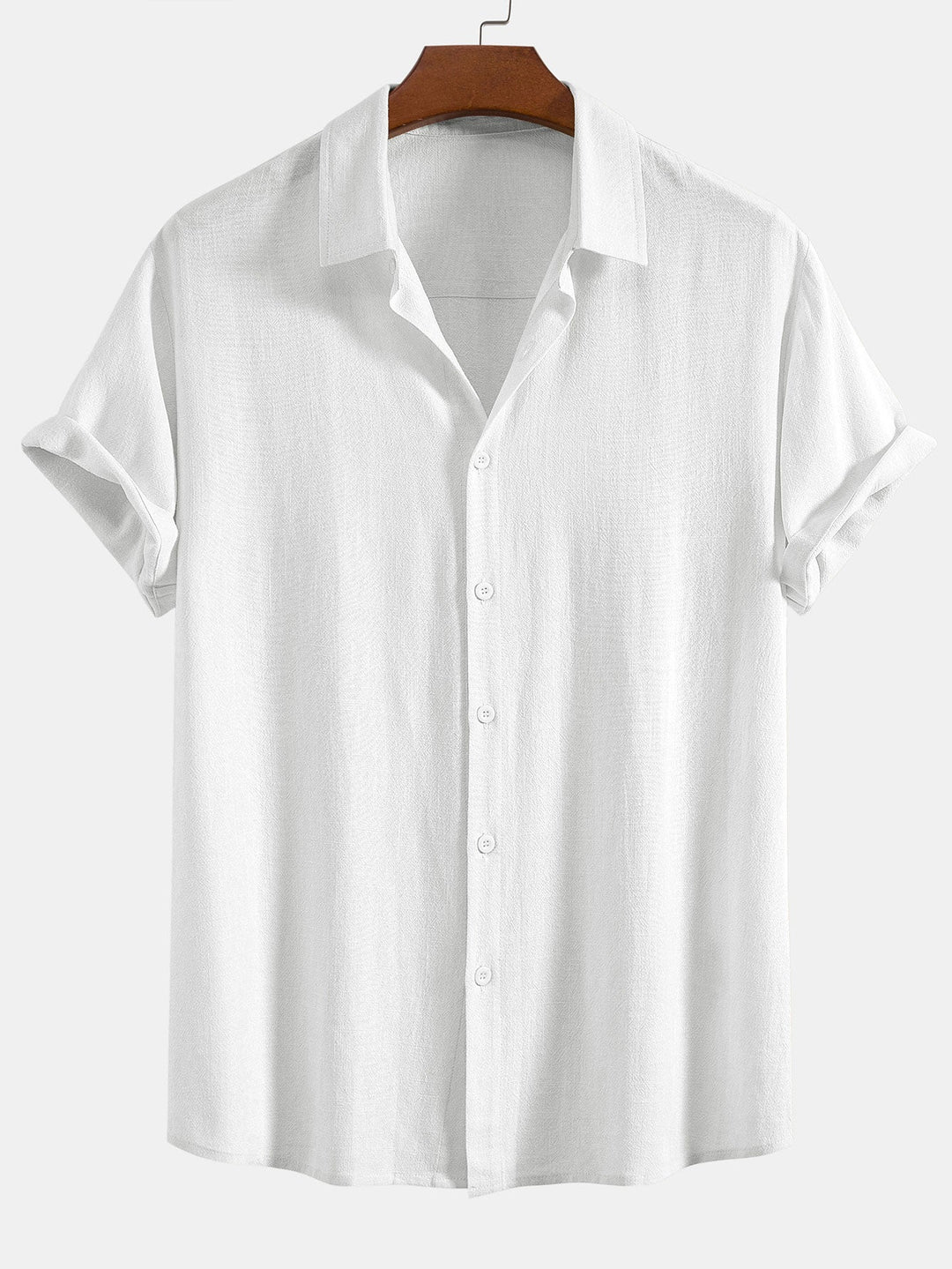 Zomers casual heren overhemd in een comfortabele relaxed fit
