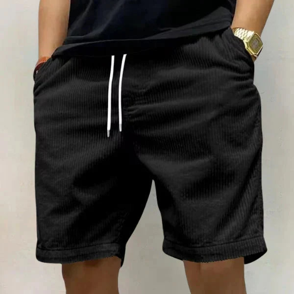 Casual heren shorts in regular fit, ideaal voor warme zomerdagen en ontspanning.