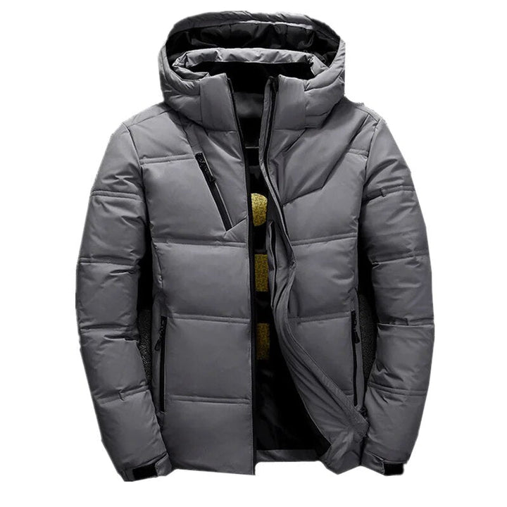 Casual heren winterjas, ook perfect als stijlvolle ski-jas. Warm en comfortabel voor buiten.
