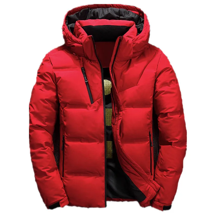 Warme heren ski-jas, ontworpen voor comfort en prestatie. Essentieel voor outdoor avonturen.