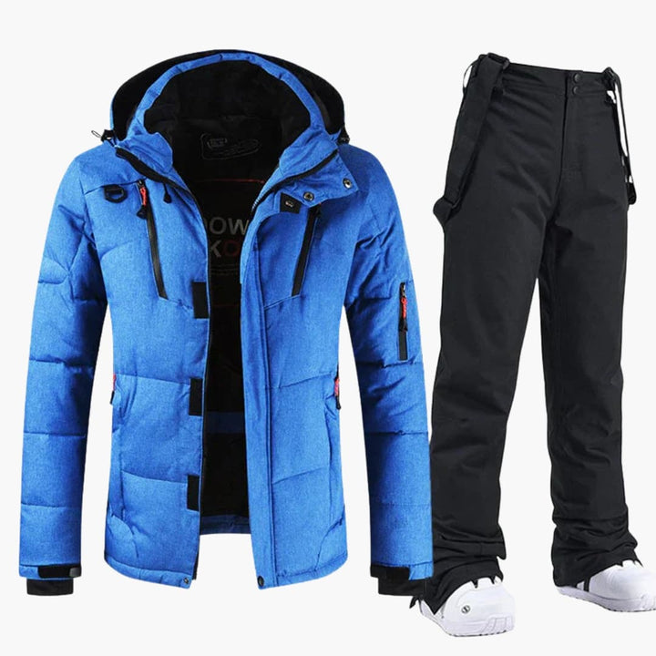 Warm heren ski-jack, waterdicht en ademend, ideaal voor skiën en andere outdoor winteractiviteiten.