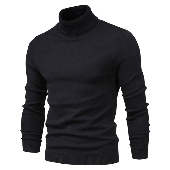 Stijlvolle heren coltrui slim-fit, perfect voor elegante casual of geklede outfits.