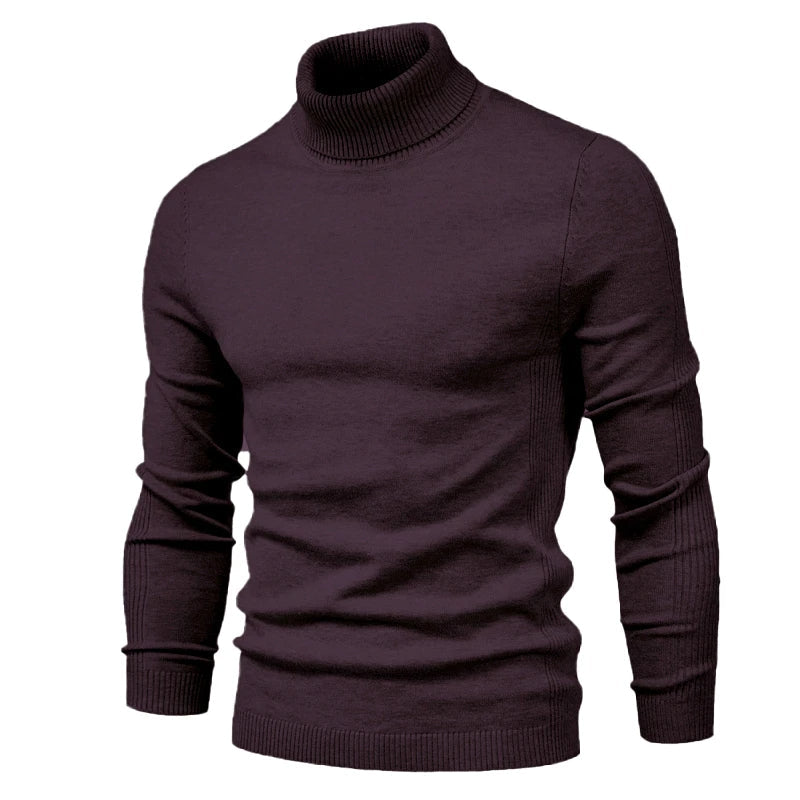 Comfortabele heren coltrui, perfect als warme kleding en stijlvolle top in de winter.