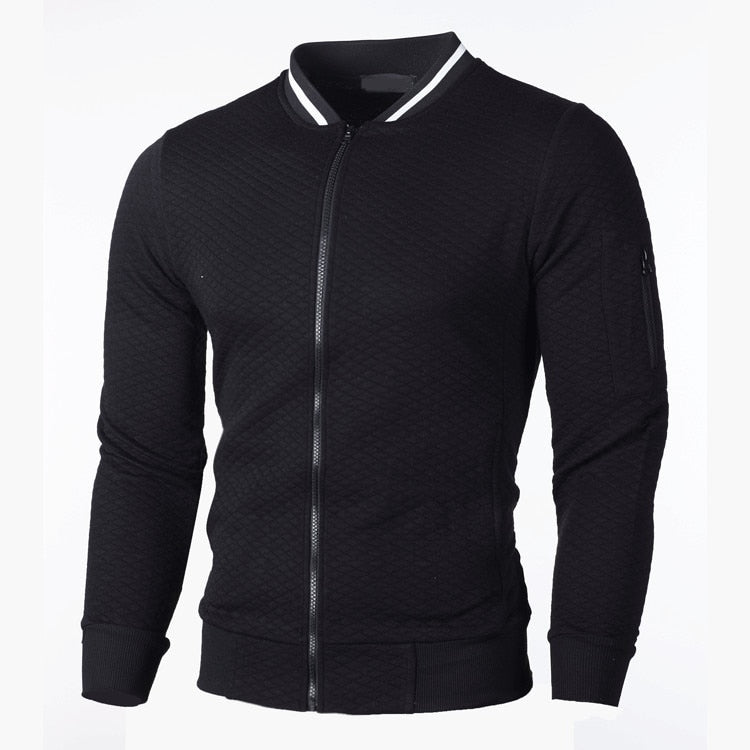 Herenvest met ruitpatroon, slim fit pasvorm, sportief design, voor een moderne, casual look.