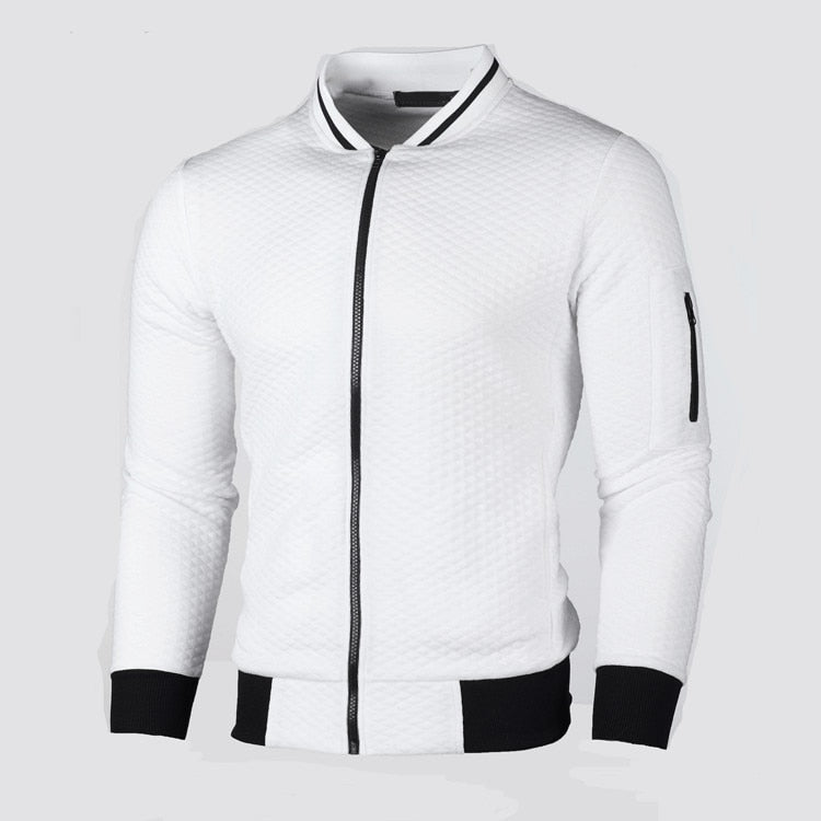 Stijlvol sportief herenvest, slim fit, met gedetailleerd ruitpatroon, geschikt als bovenkleding.