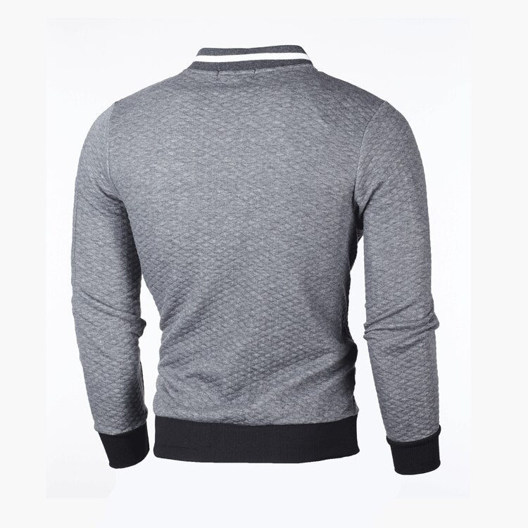 Modern herenvest, slim fit, met uniek ruitpatroon; sportieve kleding voor de modebewuste man.