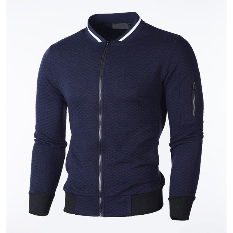 Casual herenvest, slim fit, met trendy ruitpatroon; veelzijdig voor diverse bovenkleding stijlen.