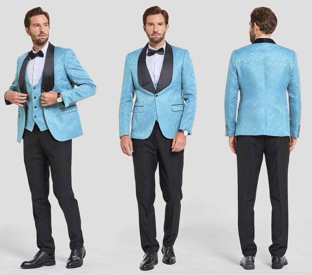 Klassieke heren smoking Jameson met glanzende revers. Perfect voor gala's.